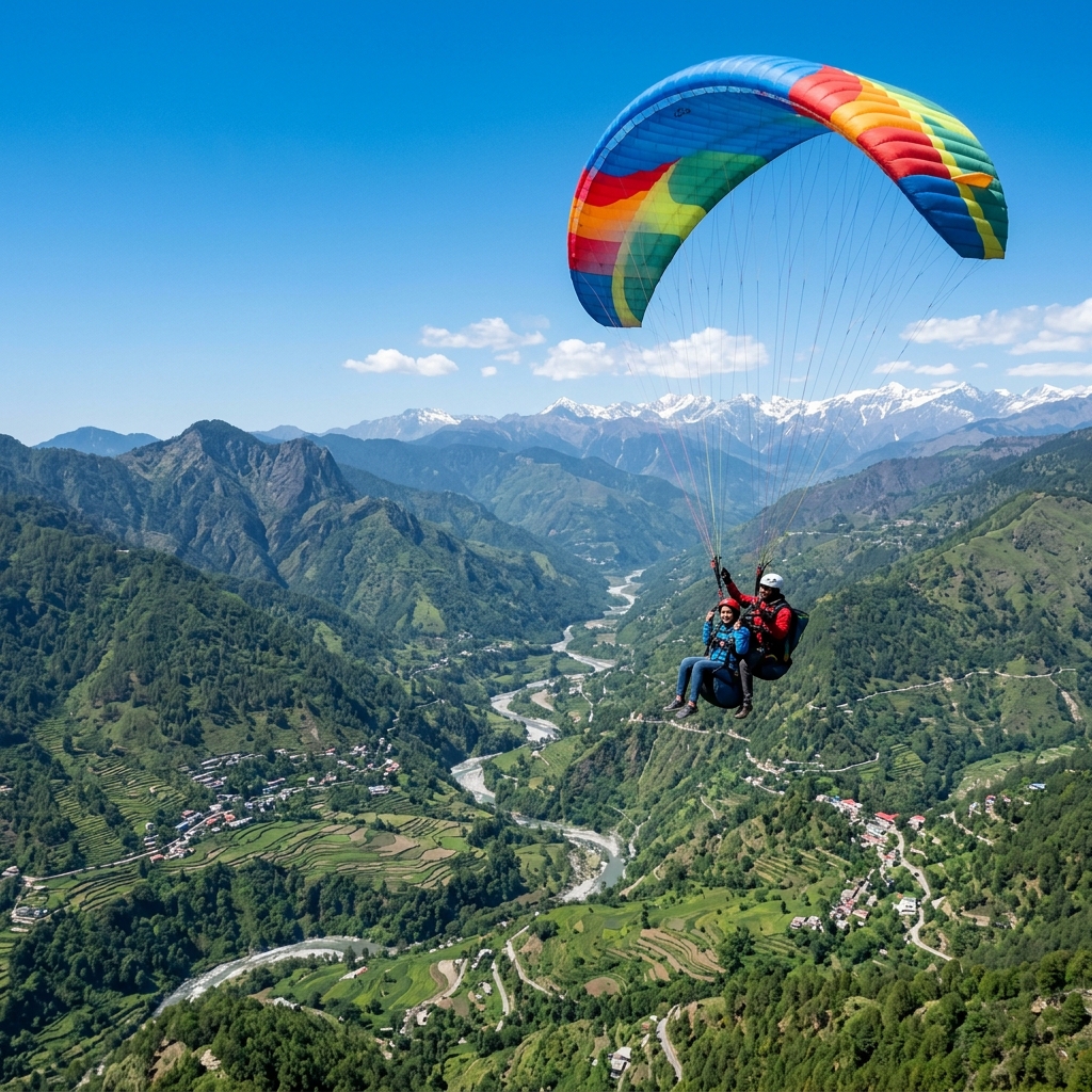 Paragliding Flight